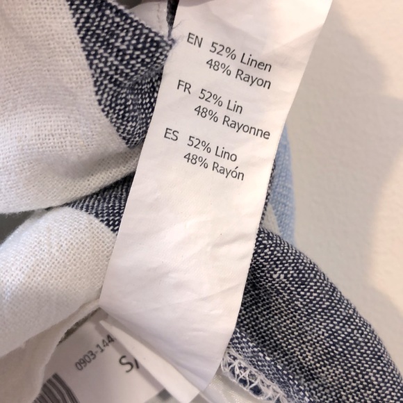 BNWT Revamped linen-blend crop top bralette - Picture 6 of 6